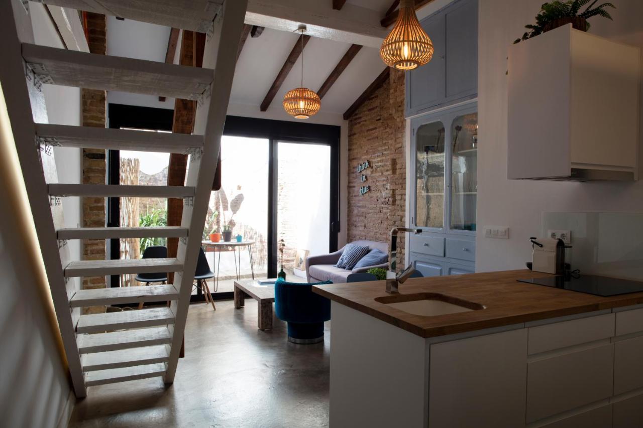 Florit Flats - Charming Apartment With Interior Terrace In Cabanyal Near The Beach Valencia Kültér fotó