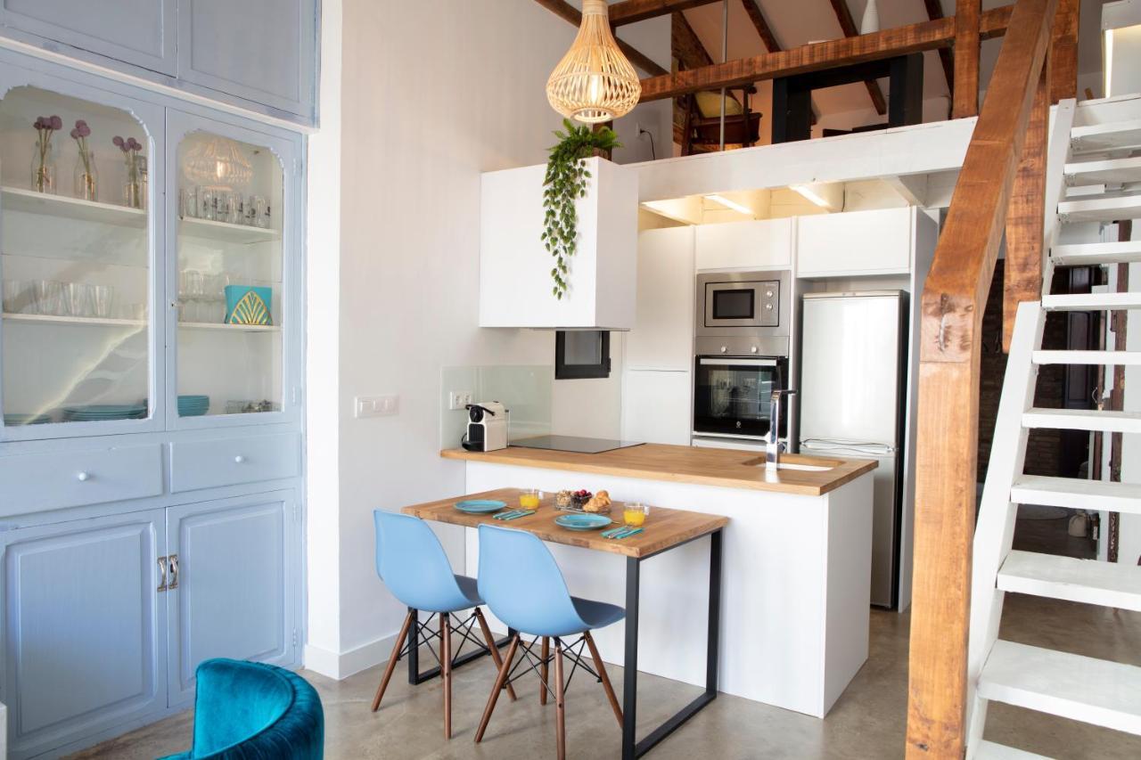 Florit Flats - Charming Apartment With Interior Terrace In Cabanyal Near The Beach Valencia Kültér fotó