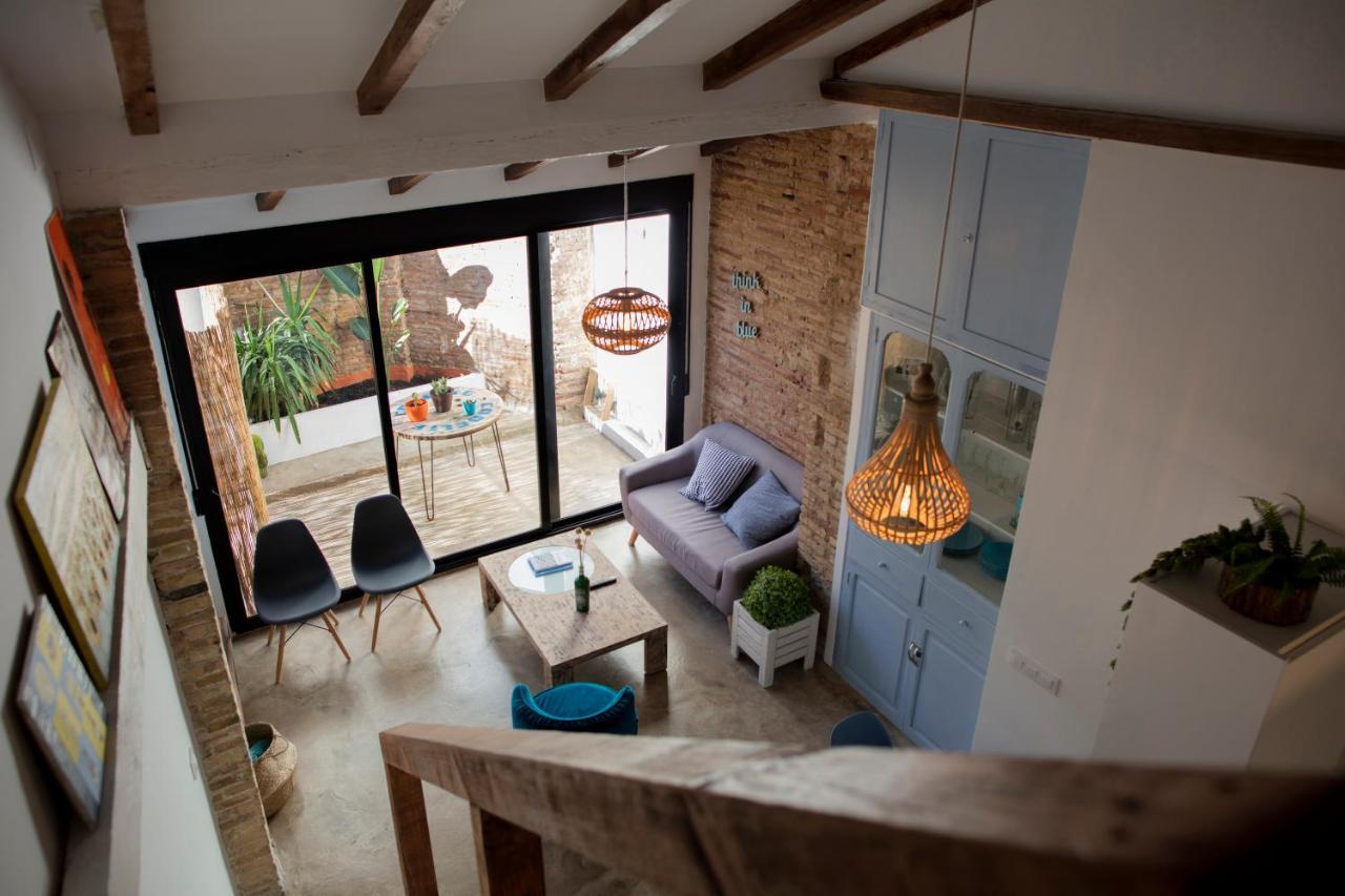 Florit Flats - Charming Apartment With Interior Terrace In Cabanyal Near The Beach Valencia Kültér fotó